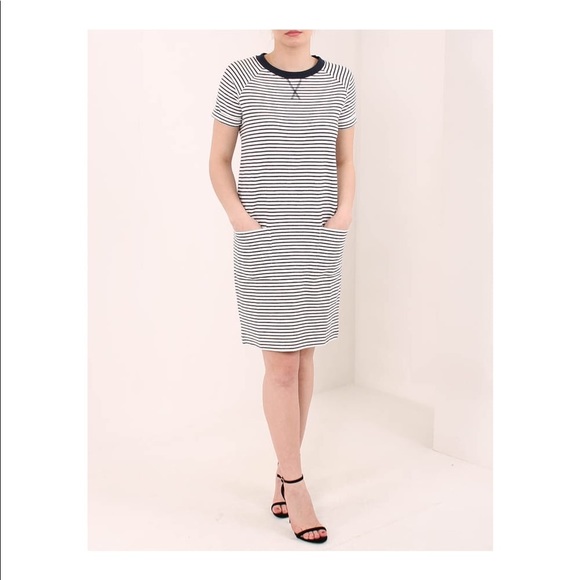 Barbour Dresses & Skirts - Barbour Striped Monreith Dress Sz 18